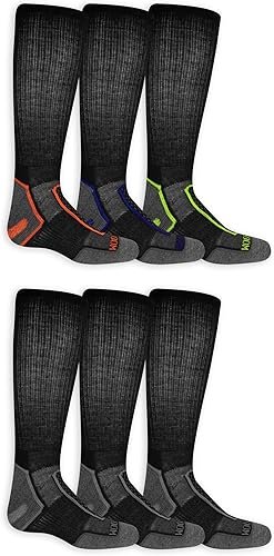 Fruit of the Loom Coolzone Soft Crew Lot de 6 paires de chaussettes pour ...