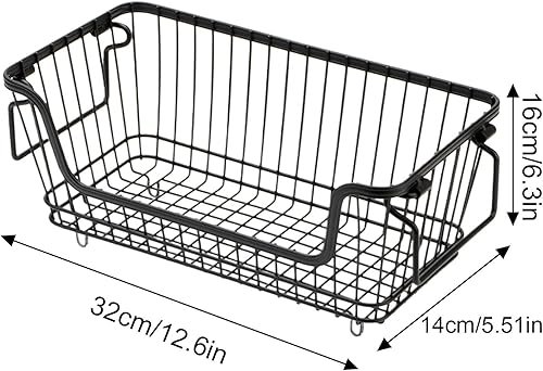 Freezer Organizer Bins, Freezer Storage Basket ...