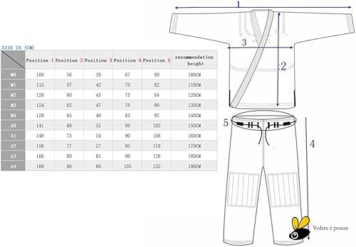 Volere è potere Judo Gi Uniform Karate Suit Sets Judo Suit Sets ...