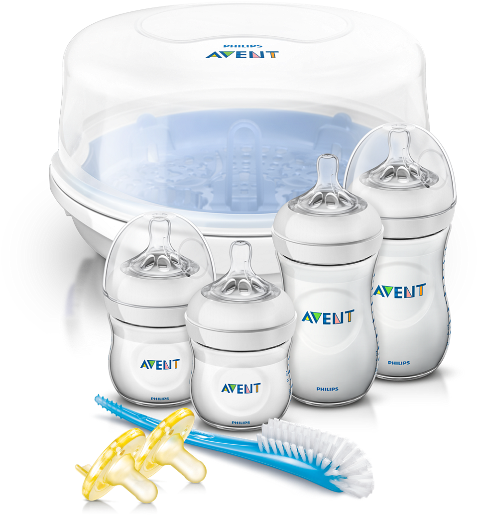 Baby Bottle Complete Feeding Set Grey - BabyBliss