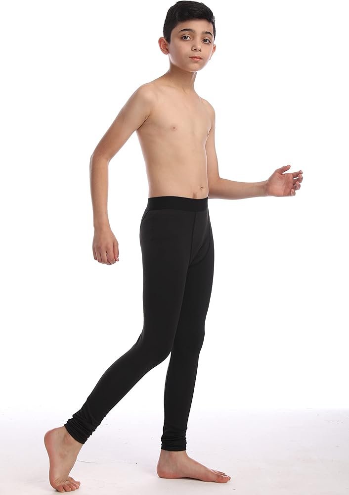 Boys Compression Pants Kids Leggings Tights Youth Sports Underwear