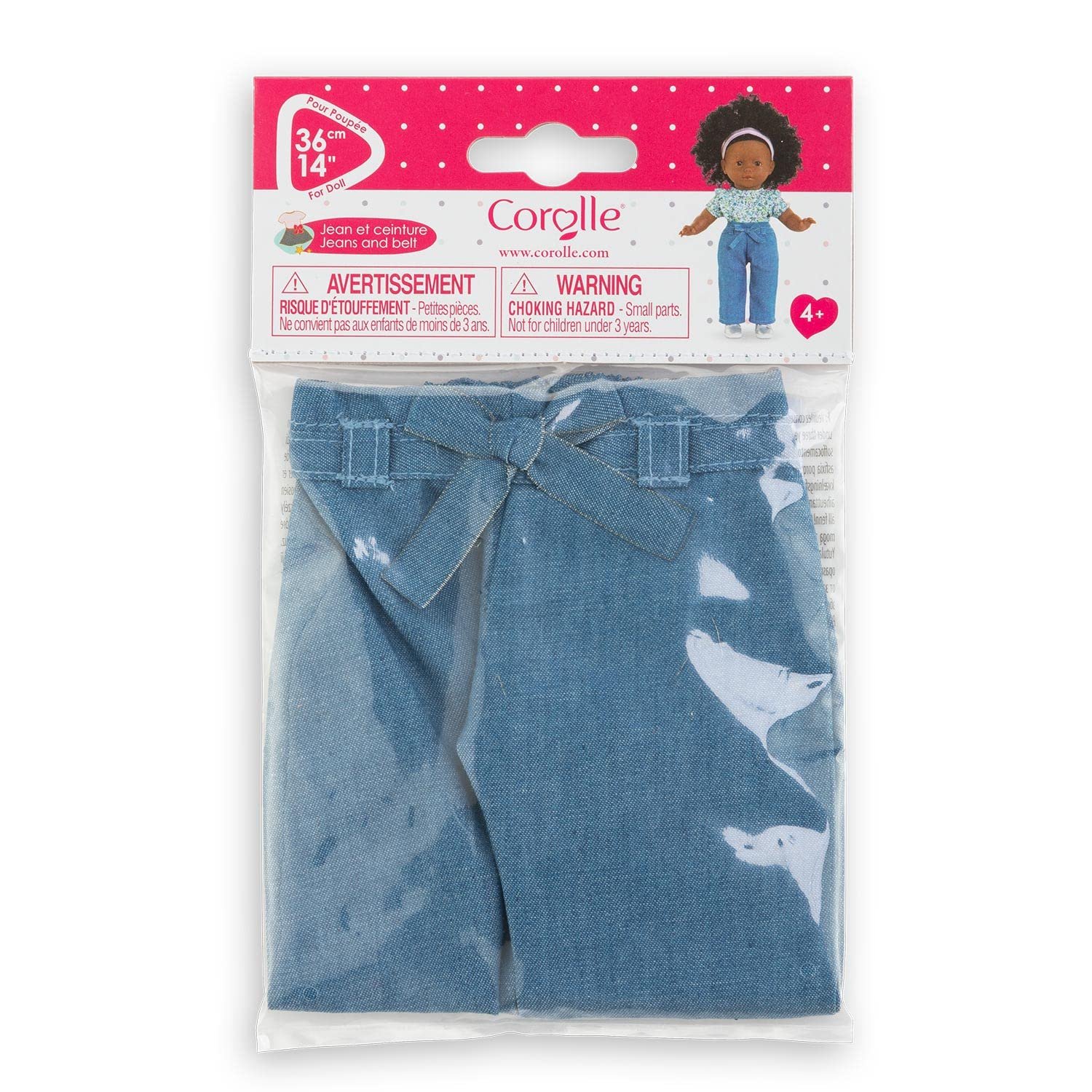 Corolle Ma Jean et Belt, clothing, for dolls, 36 cm, from 4 years, 9000212170