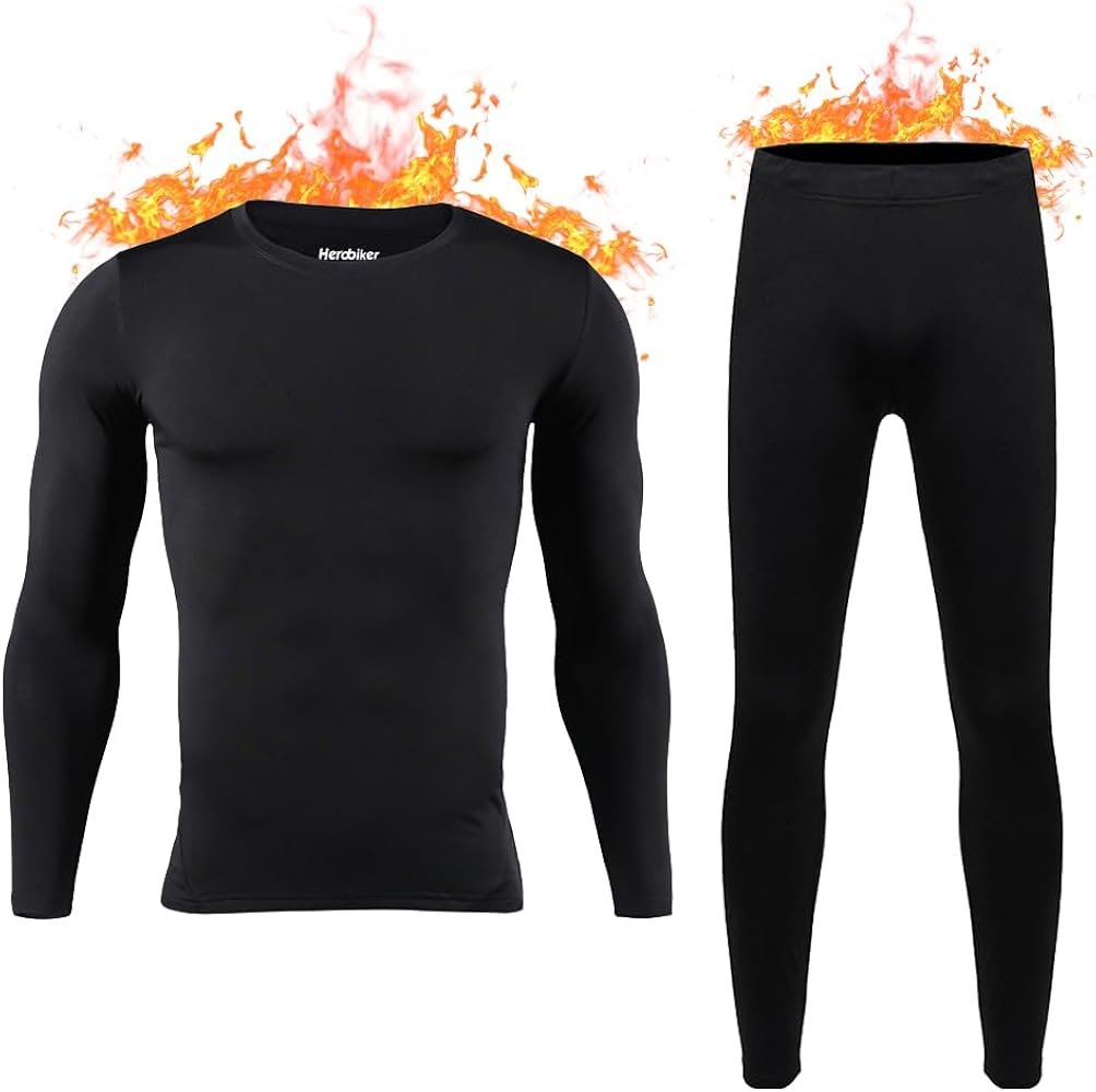 Men's Thermal Underwear Winter Sweater Ensemblance Ski Tights Elasticity Set