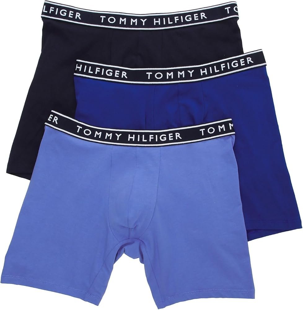 Tommy Hilfiger Men's Boxer Shorts Set of 3 Cotton with Stretch